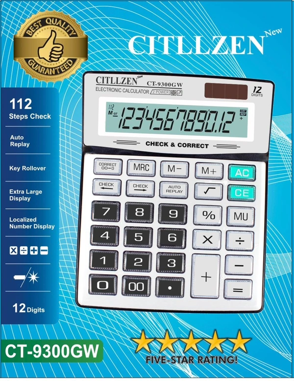 Electronic Calculator CT9300GW