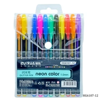 Gel Pens Set Color Gel Pens,Glitter, Metallic, Neon Pens Set Good Gift For Coloring Kids Sketching Painting Drawing (Pastel Neon Pen) (Set Of 12)