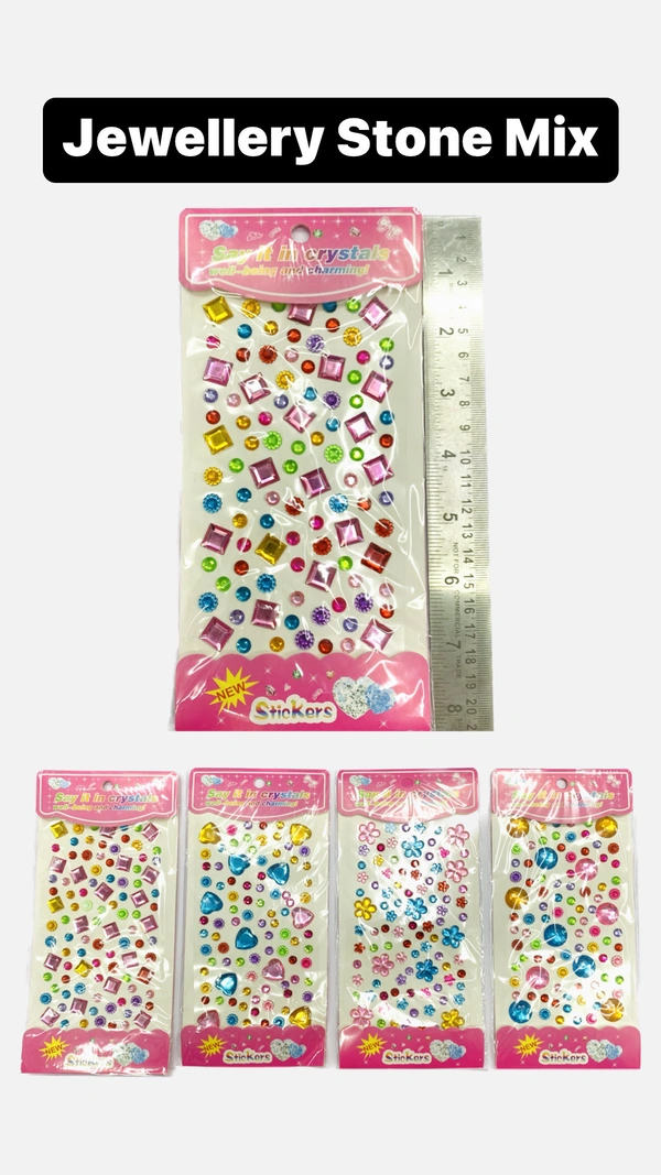 Stone Jewellery Mix (12pc Pack)