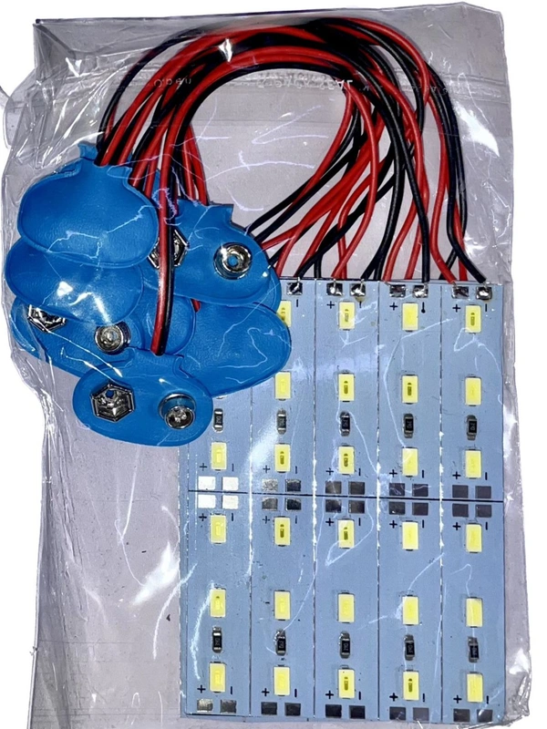 LED 6 Bulb W/Pin (10pc Pack) - White