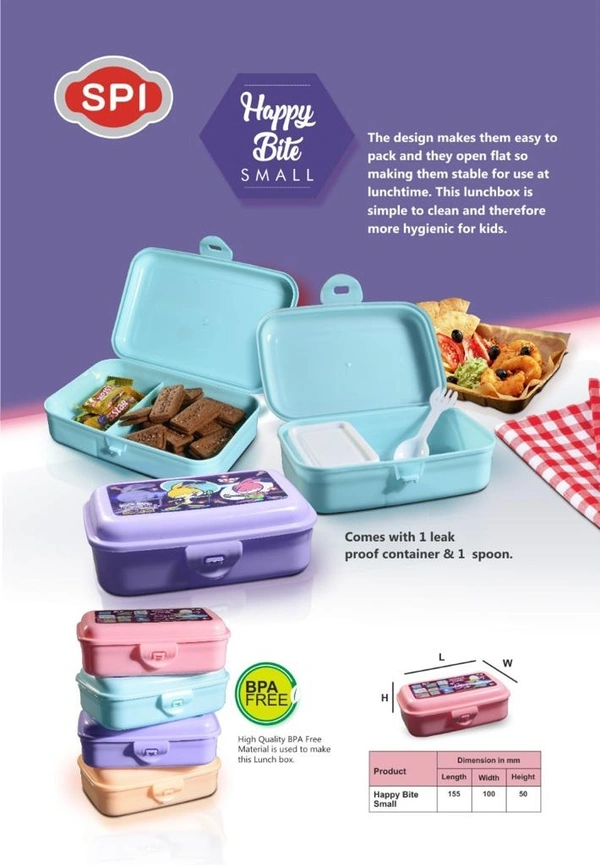 Happy Bite Small Lunch Box (5328)