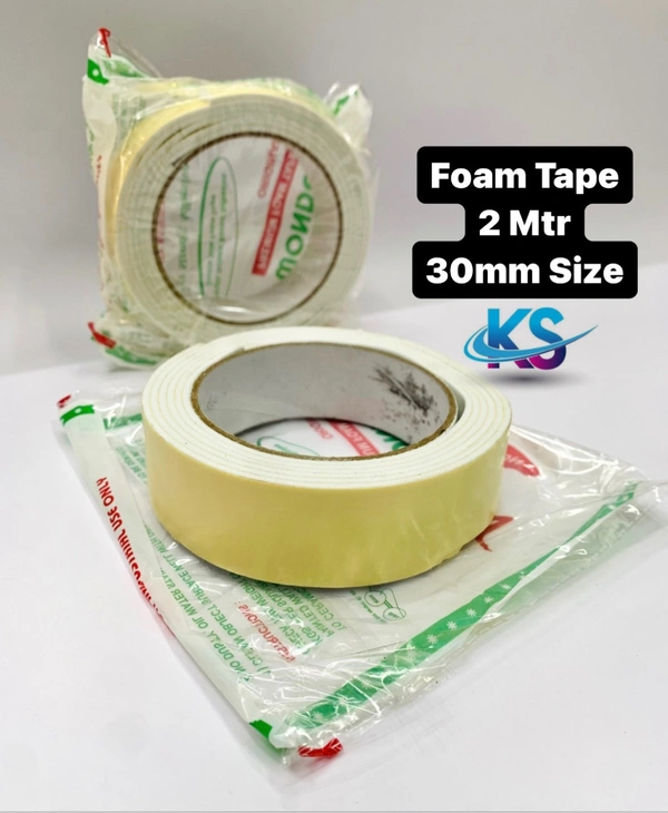 Foam Tape 30mm 2mtr (1pc Pack)