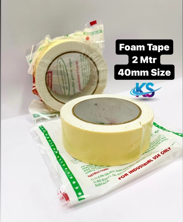 Foam Tape 40mm 2mtr (1pc Pack)