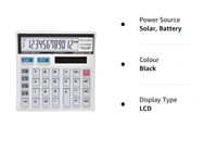 Calculator 512GW Glass Switch White