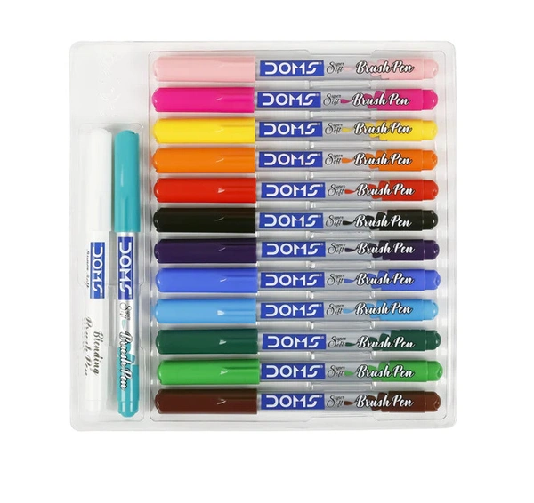 Doms Brush Pen 14 Shades