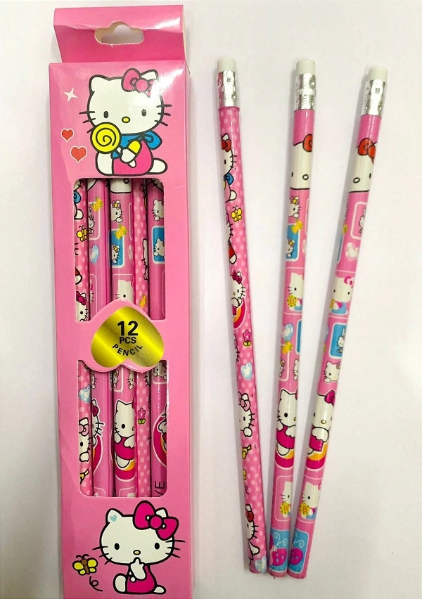 Kitty Wooden Pencil RT (12pc)