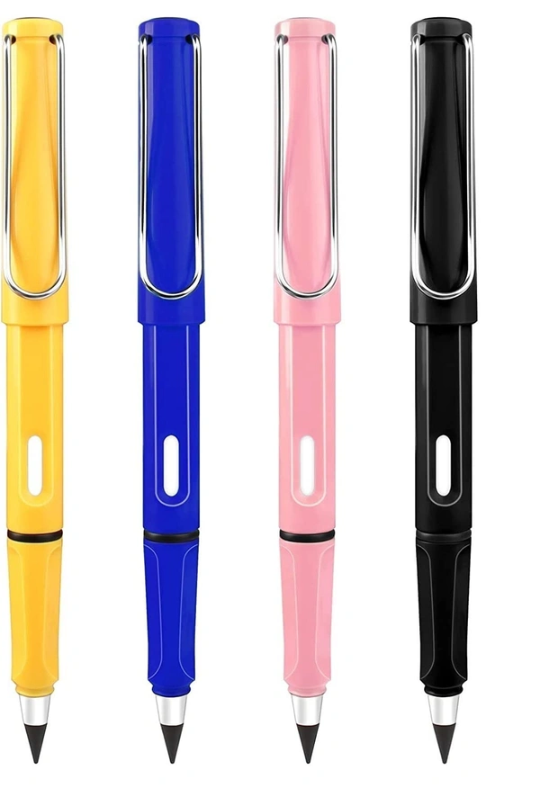 Everlasting Reusable Pencil Inkless Pencils Eternal Portable Erasable Metal Writing Pens