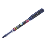 FLAIR Inky Series Planets Liquid Ink Fountain Pen Blister Pack (2 Pieces X-Large Jumbo Cartridges Free) - Blue