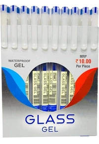 FLAIR Glass Gel Pen 0.5mm (10pc Pack)