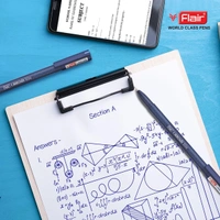  FLAIR Carbonix Blu Ball Pen (10pc Pack) - Black
