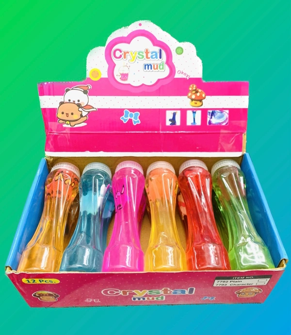 Slime Clay Jelly Crystal Mud with Character Inside (Multi Color) Kids Toys