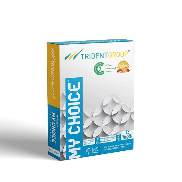 Trident My Choice Copier Paper Xerox Paper A4 70gsm Printer Paper