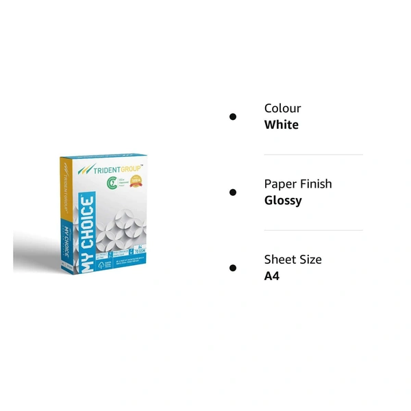 Trident My Choice Copier Paper Xerox Paper A4 70gsm Printer Paper