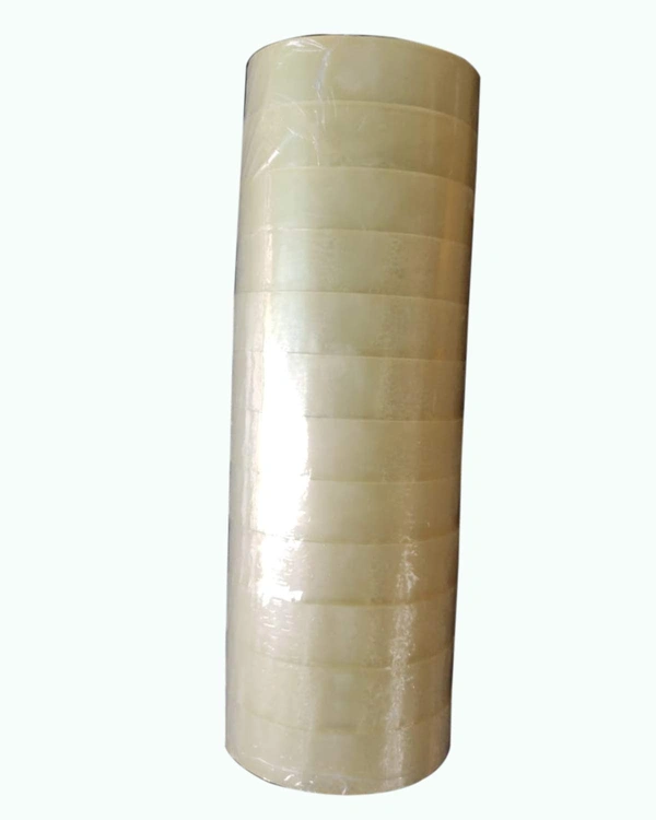 1inch 24mm Cellotapes Transparent (12pc Role) - 25 Mtr