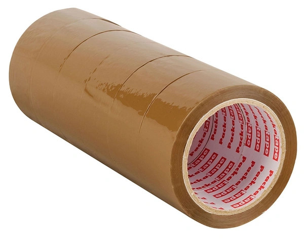 2inch 48mm Cellotapes Brown  (6pc Role) - 60 Mtr