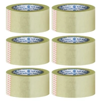 2inch 48mm Cellotapes Transparent (6pc Role) - 60 Mtr