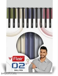 FLAIR O2 Ball Pen (10pc Pack) - Blue