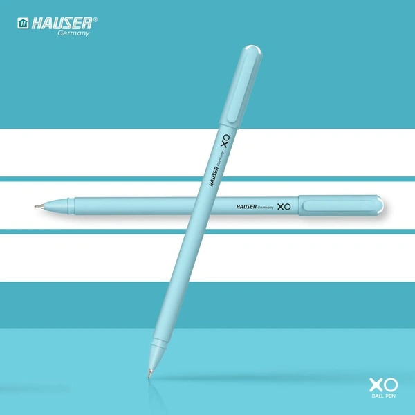 Hauser XO Ball Pen Card (10pc) - Blue