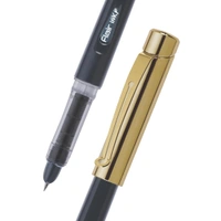 FLAIR Inky Series Gold Liquid Ink Fountain Pen - Blue