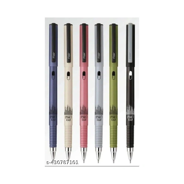 FLAIR O2 Ball Pen (10pc Pack) - Blue