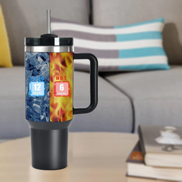 Tumbler Stainless Steel 1200ml 40oz (Pastel Blue)