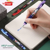 FLAIR Ink Tanker Liquid Fountain Pen (Set Of 2) - Blue
