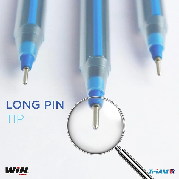 Win Triam Ball Pen (20pc Pack) - Blue