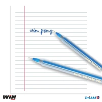 Win Triam Ball Pen (20pc Pack) - Blue