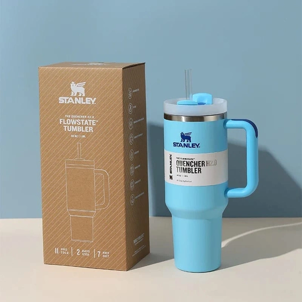 Stanley Quencher H2.0 | 1.18L | Insulated Tumbler (Pastel Blue)