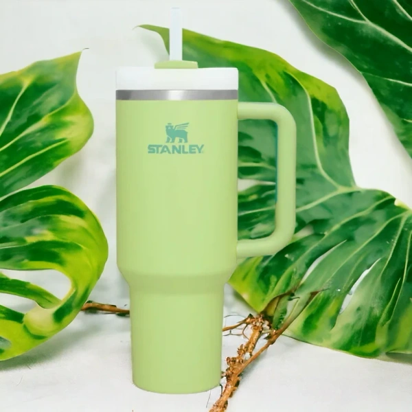 Stanley Quencher H2.0 | 1.18L | Insulated Tumbler (Pastel Green)