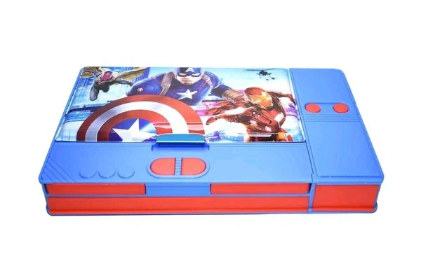JC-9090 Jumbo Pencil Box 6 Button