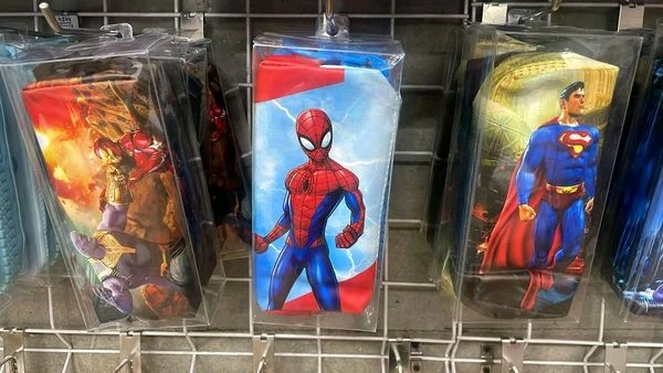 Jumbo Chain Pencil Case Pouch Avengers