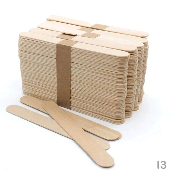 Icecream Stick Plain Big (50 Sticks)