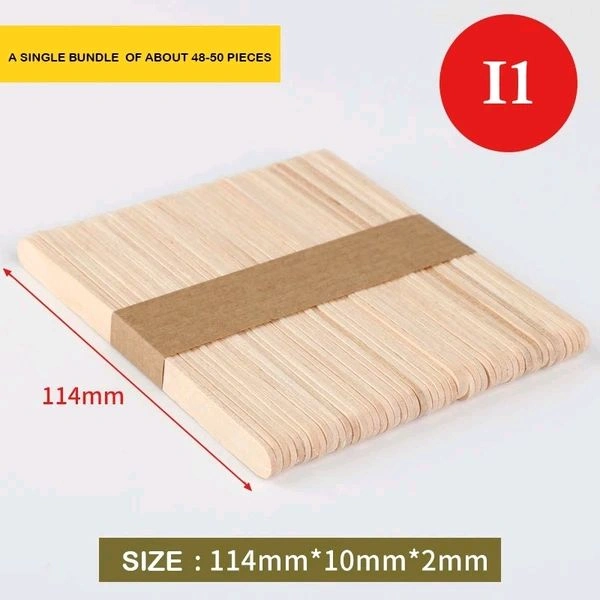 Icecream Stick Plain Small (50 Sticks)