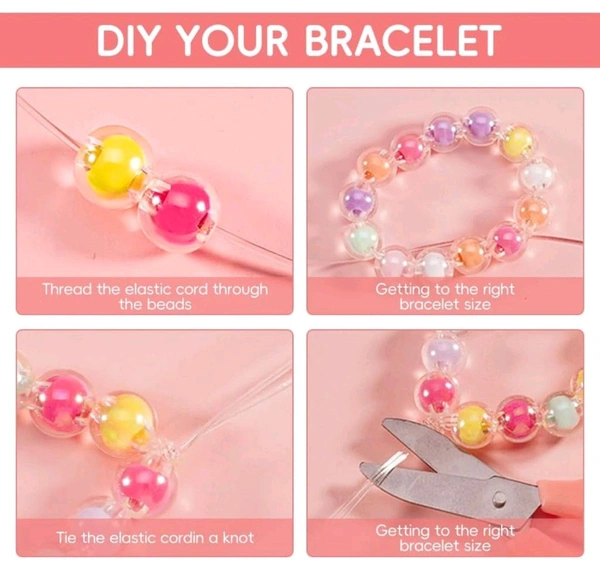 DIY Bracelet Beads Set For Girls