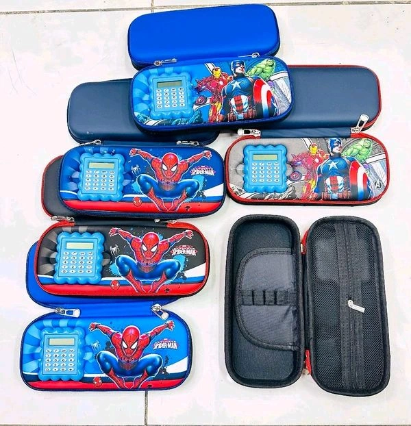 7D Eva Pouch With Calc Boys (Blister Pack)