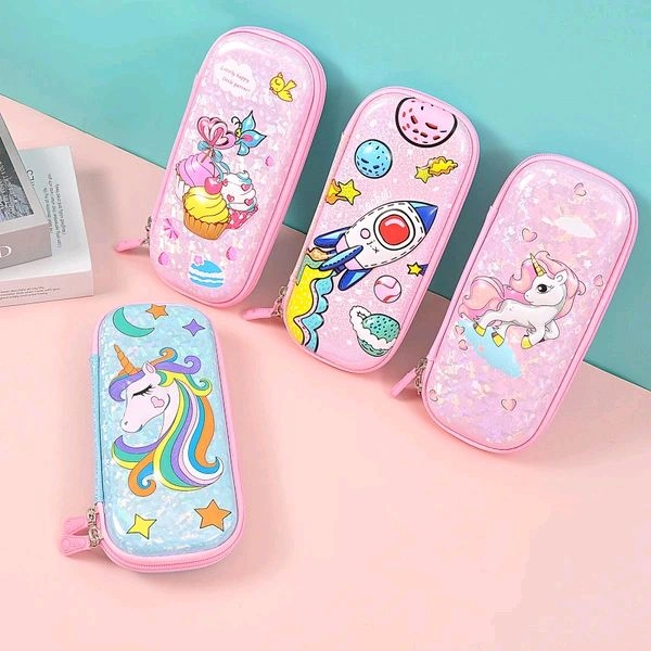 7D Eva Small Glitter Heavy Pouch (Poly Pack)