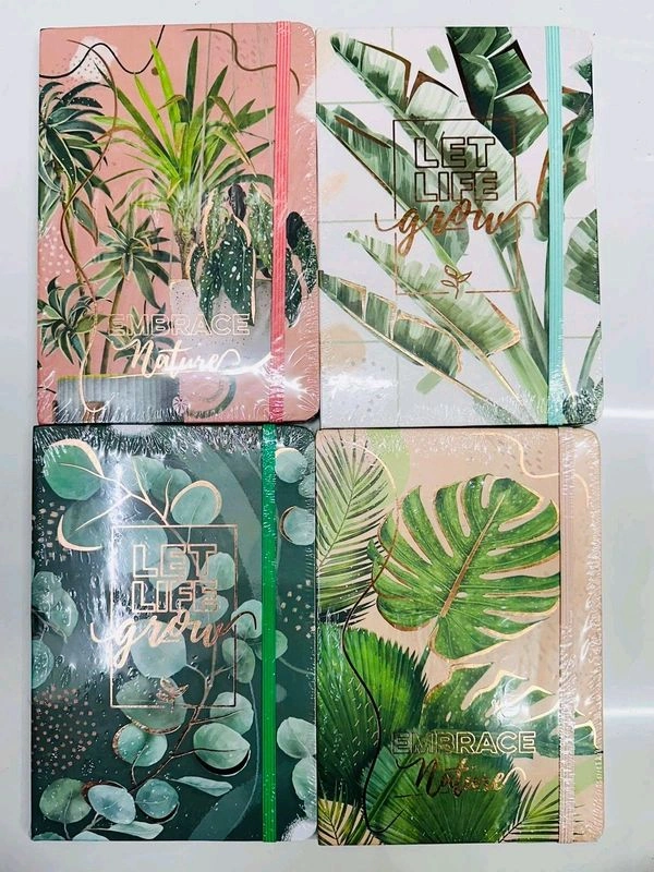 Diary Printed Notebook A5 160pg HB Nature