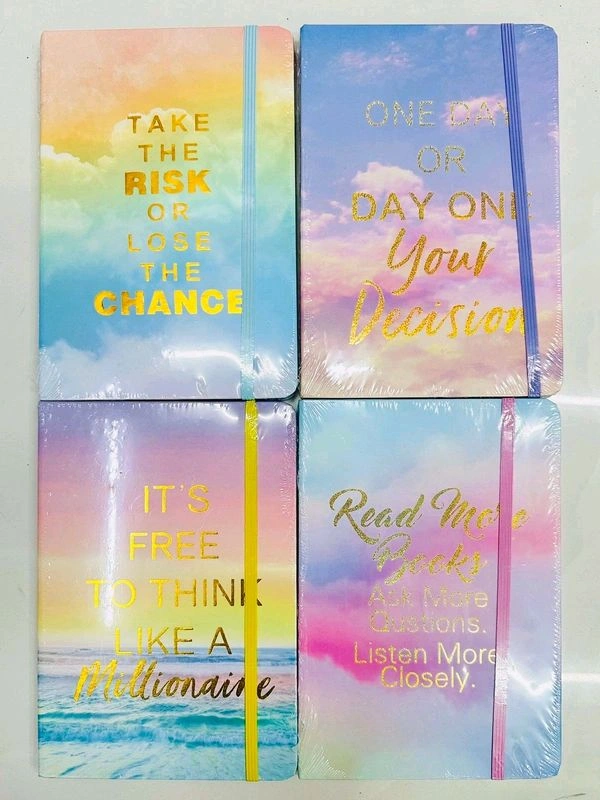 Diary Printed Notebook A5 160pg HB Quotes 1