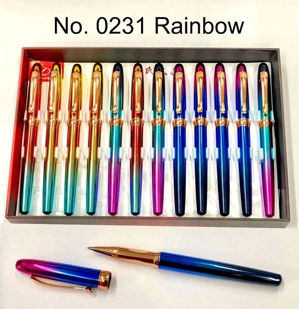 0231 Rainbow Luoshi Metal Roller Pen