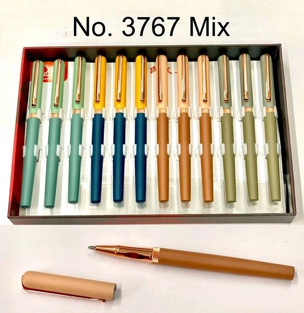 3767 Mix C/C Luoshi Metal Roller Pen