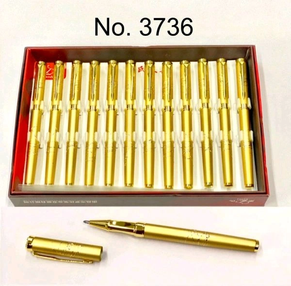 3736 Dizen Gold Luoshi Metal Roller Pen
