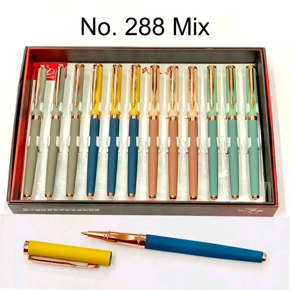 288 Mix C/C Luoshi Metal Roller Pen