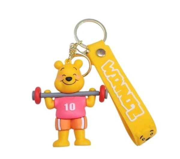 Poo Rubber PVC Keychain