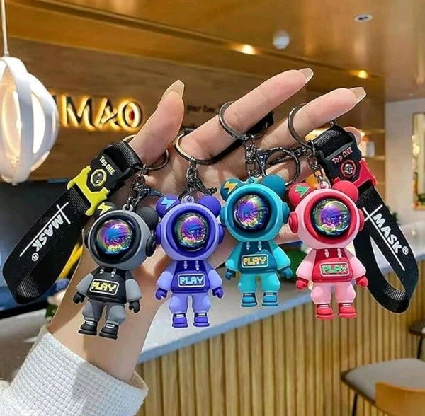 Spacekids Rubber PVC Keychain 