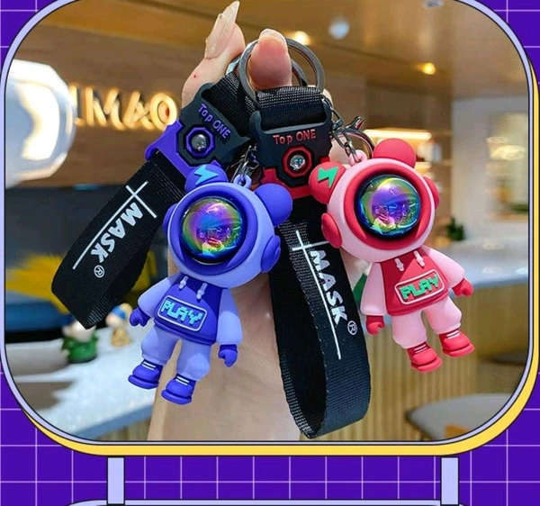 Spacekids Rubber PVC Keychain 