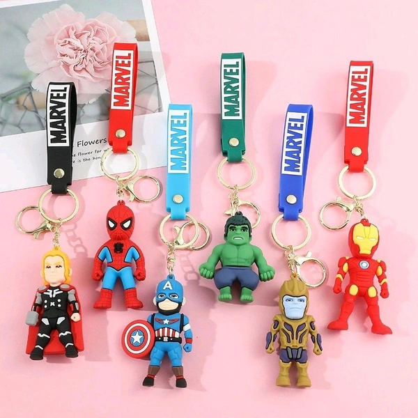 Marvel Rubber PVC Keychain