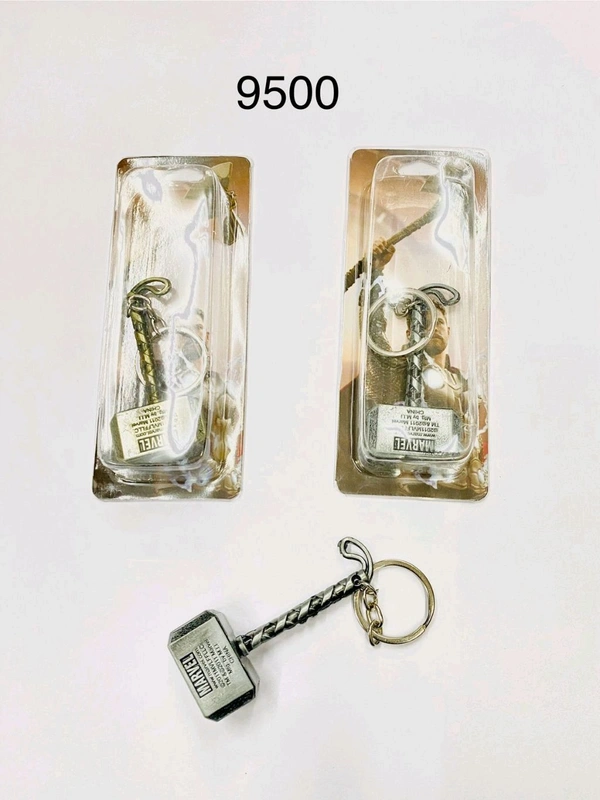 Thor Hammer Metal Keychain