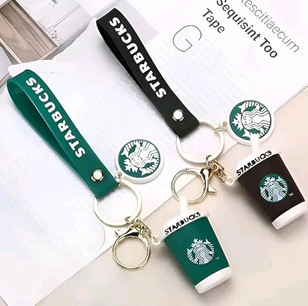 Starbucks Rubber PVC Keychain 
