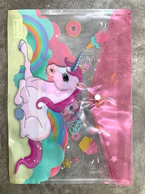 Button File Unicorn New (12pc)